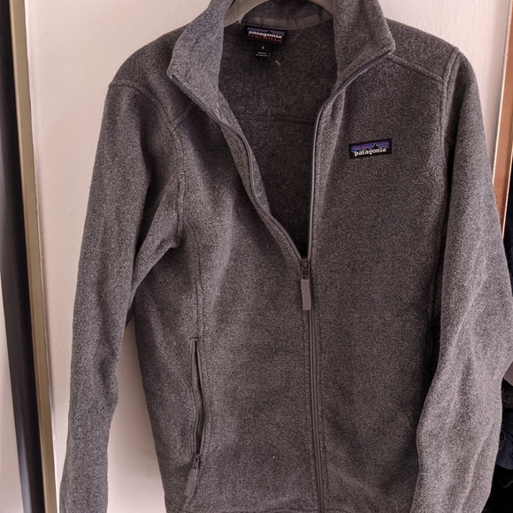 Patagonia full zip grey fleece women's jacket - Picture 3 of 4